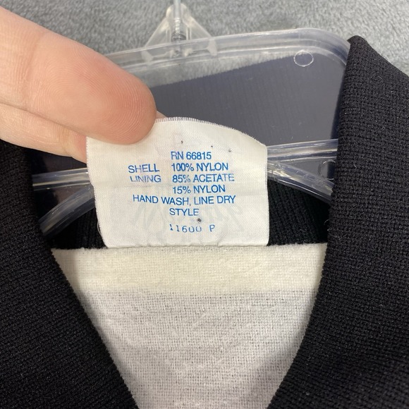 Vintage Ford Jacket Mens L West Ark The Heartbreak Of Todays Chevrolet Satin - Picture 9 of 16